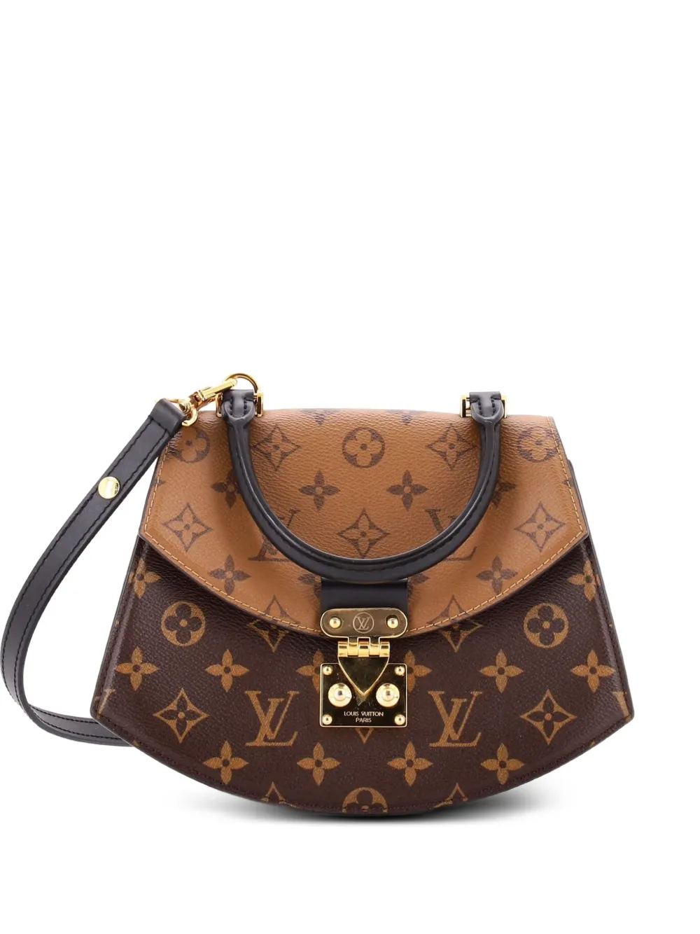 Louis Vuitton Pre-Owned Tilsitt Top Handle Bag Reverse Monogram Canvas crossbody bag - Brown