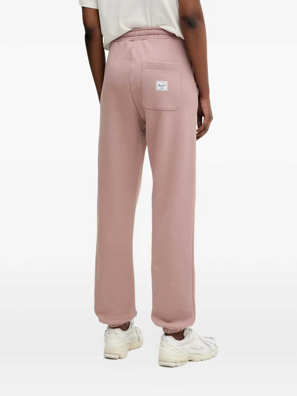 Herschel Supply Co. Broek met trekkoord en opgestikte zak Roze