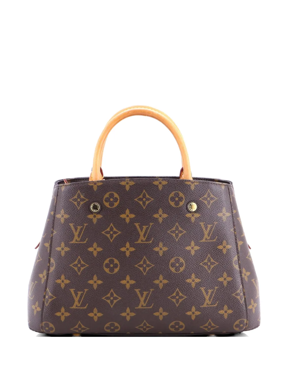 Louis Vuitton Pre-Owned Montaigne Handbag Monogram Canvas BB satchel - Marrone