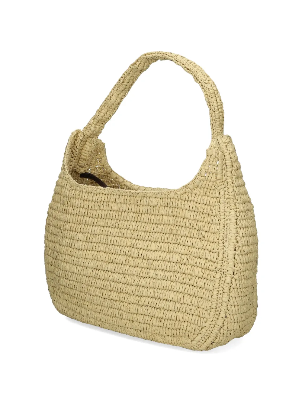 Calvin Klein Logo Braided Shoulder Bag - Neutrals 