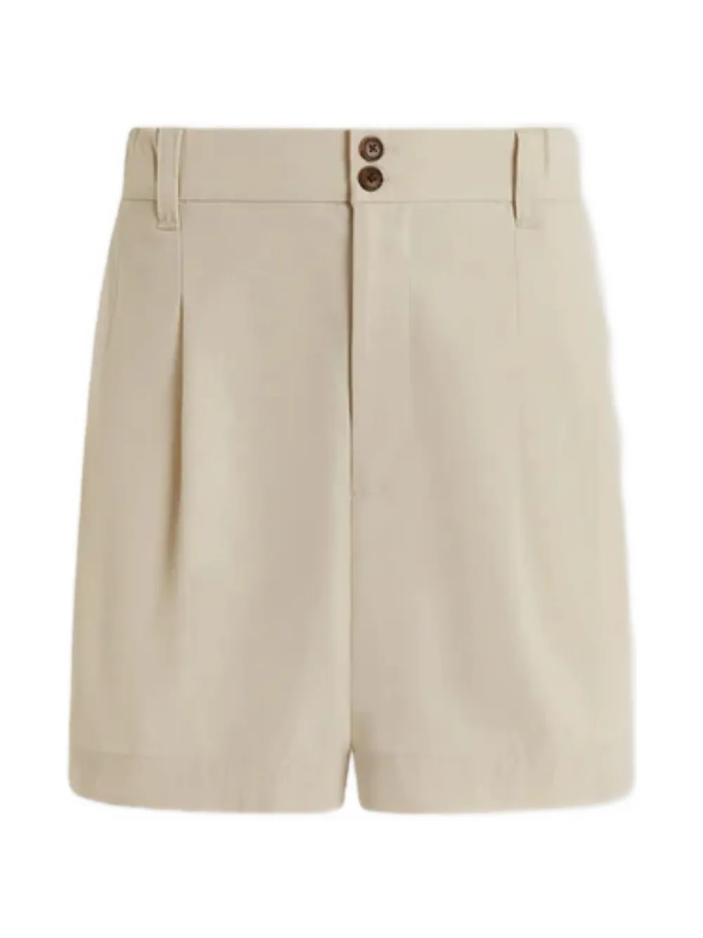 Varley Tansy pleated shorts - Toni neutri