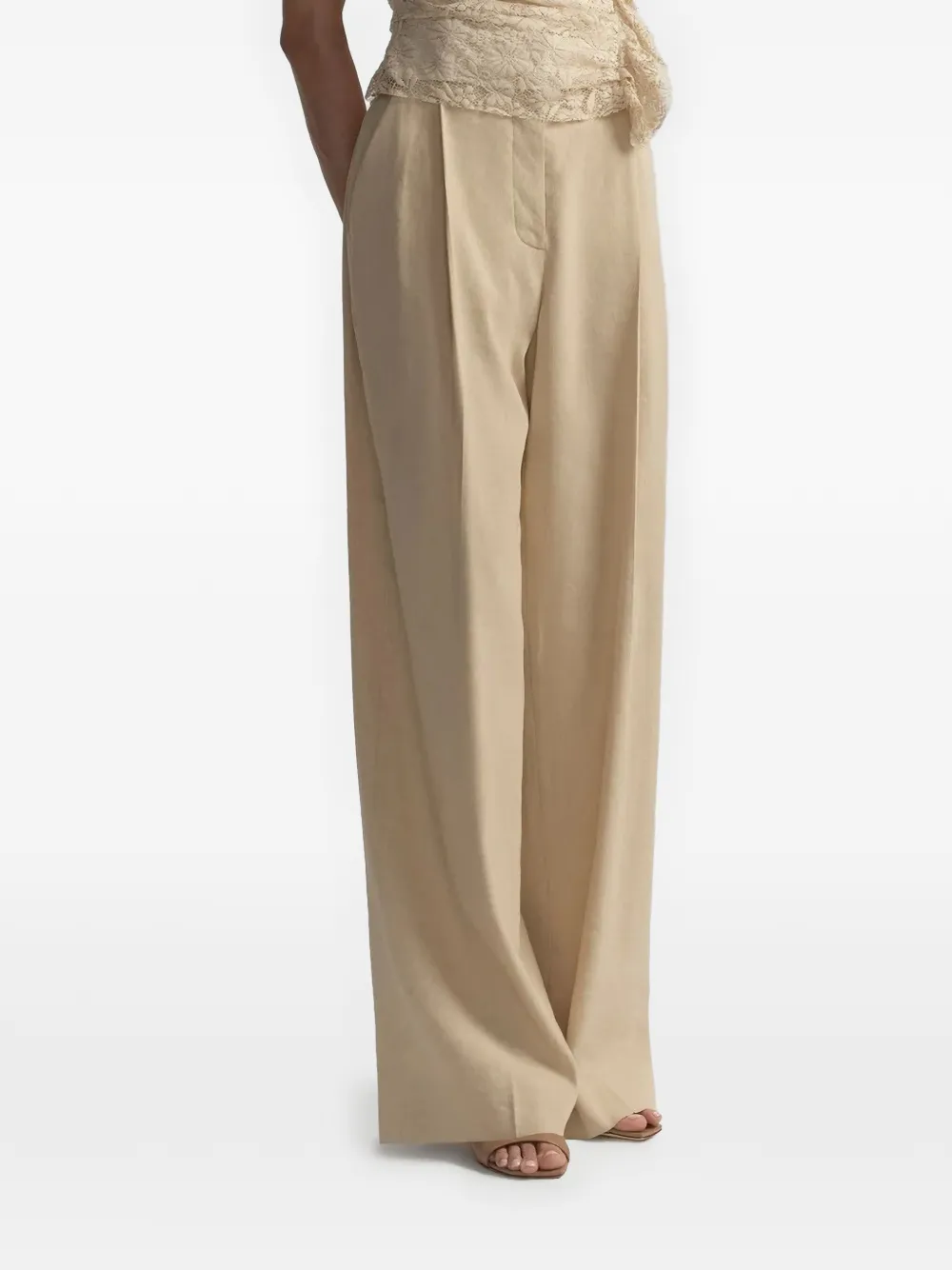  A.l.c. Pleated Trousers - Neutrals 