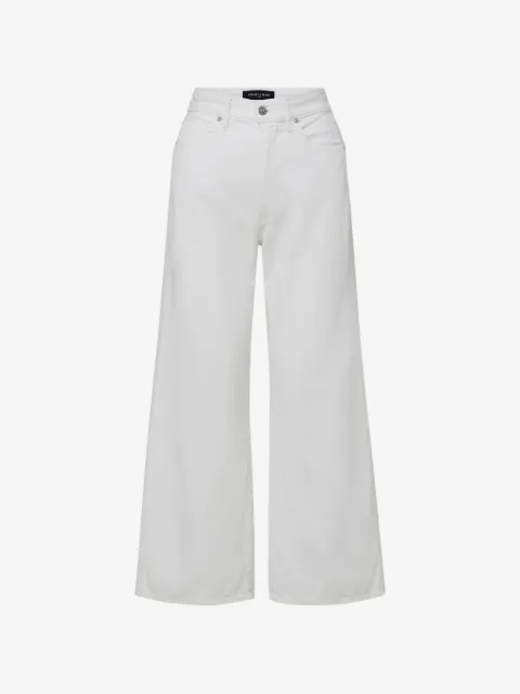 Veronica Beard Taylor cropped wide jeans