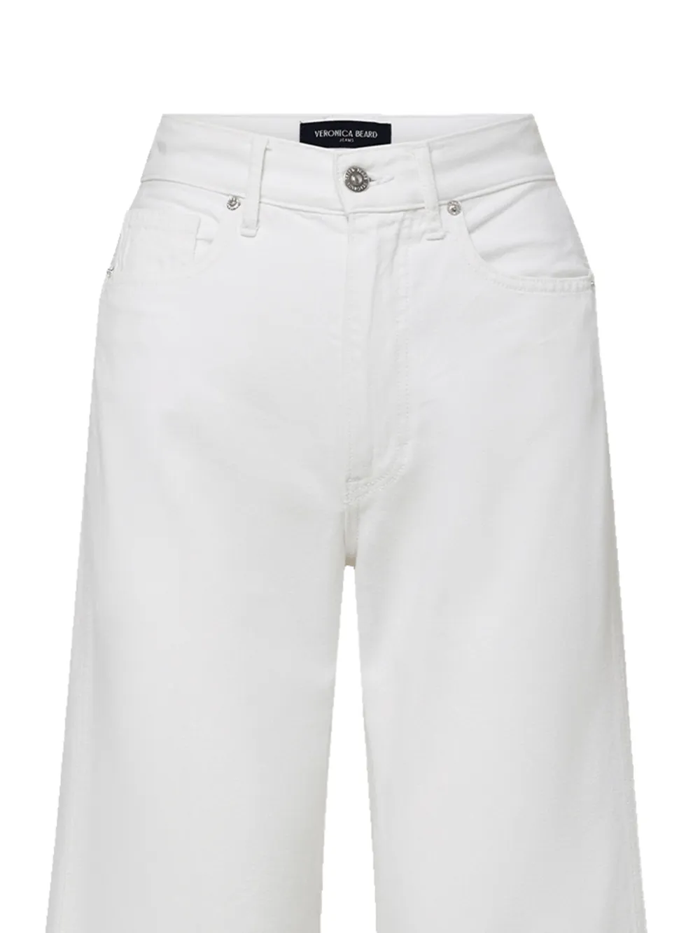 Veronica Beard Taylor cropped jeans Wit