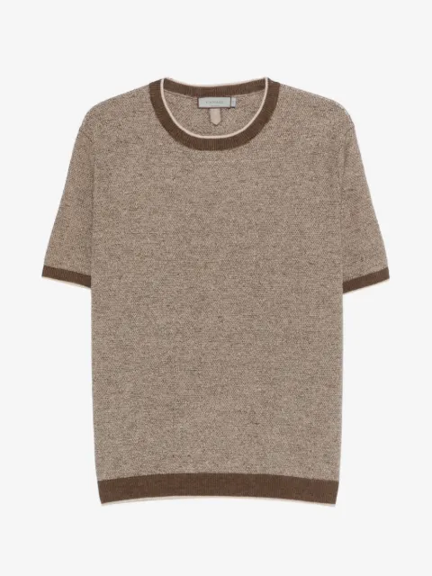 Canali camiseta con ribete y manga corta