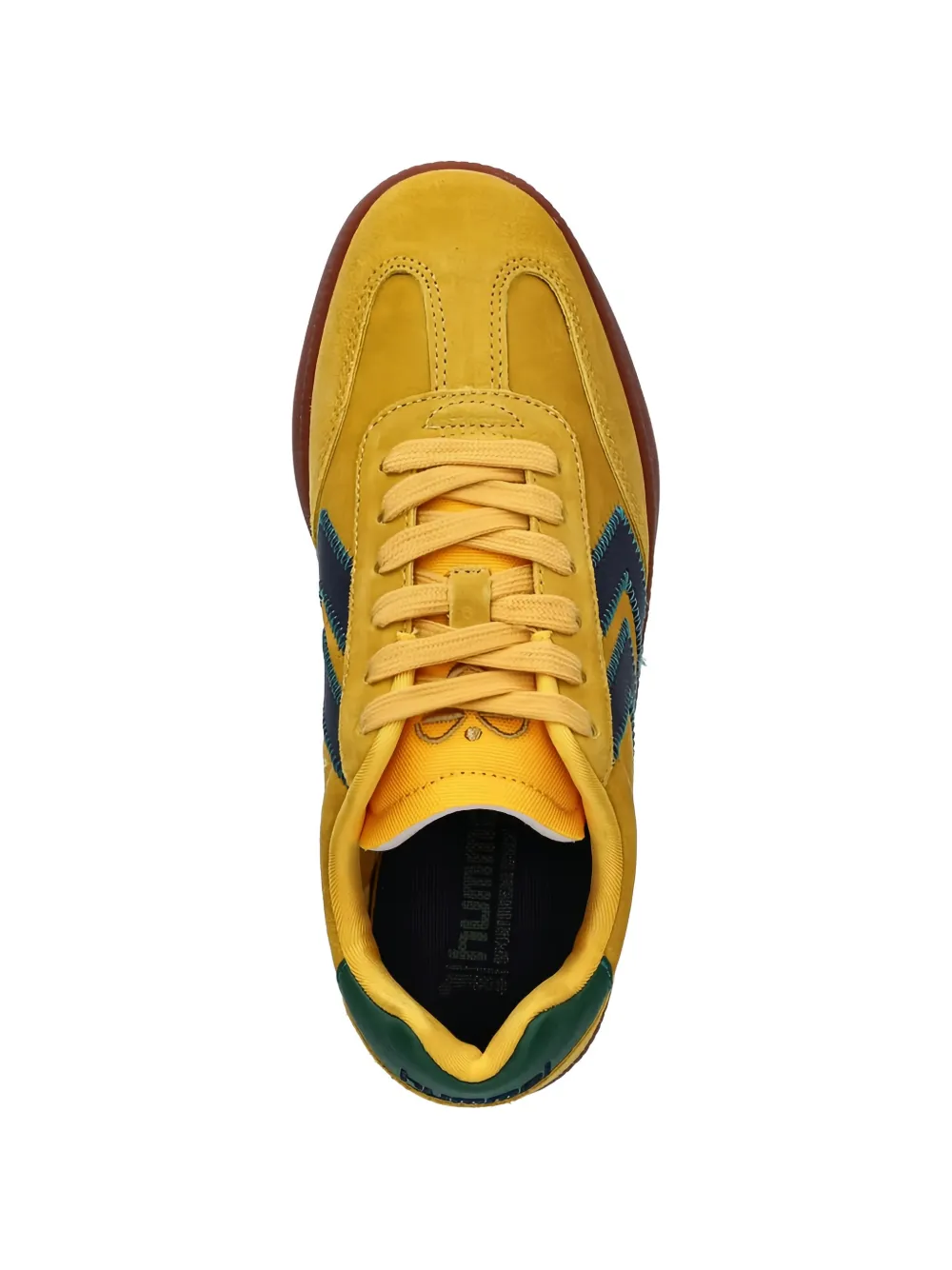 Hummel Sneakers met chevron-patroon Geel