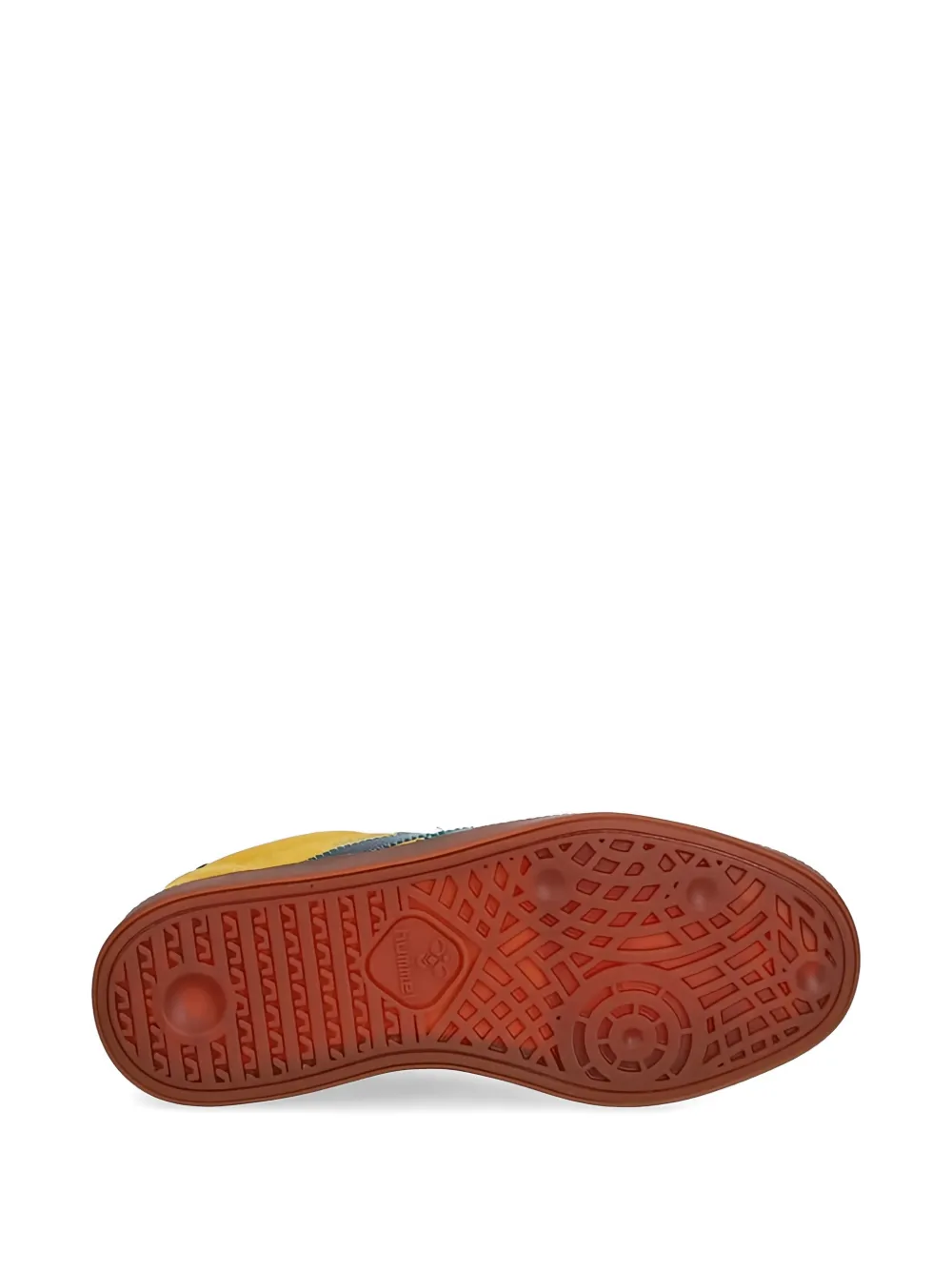 Hummel Sneakers met chevron-patroon Geel