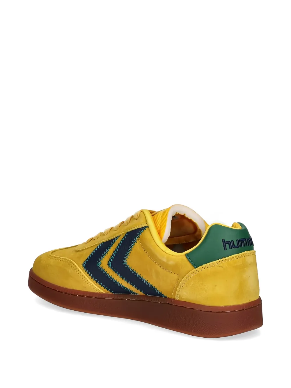 Hummel Sneakers met chevron-patroon Geel