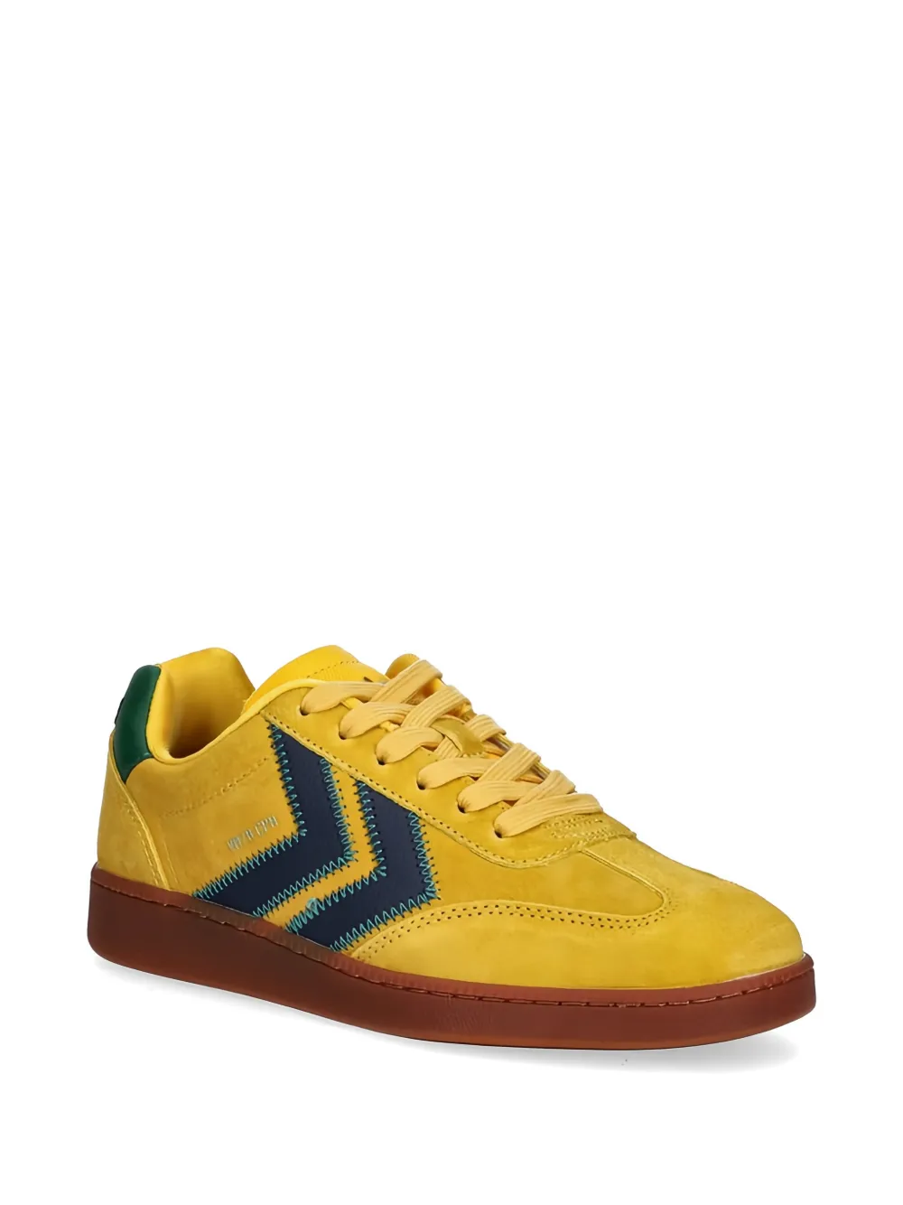 Hummel Sneakers met chevron-patroon Geel