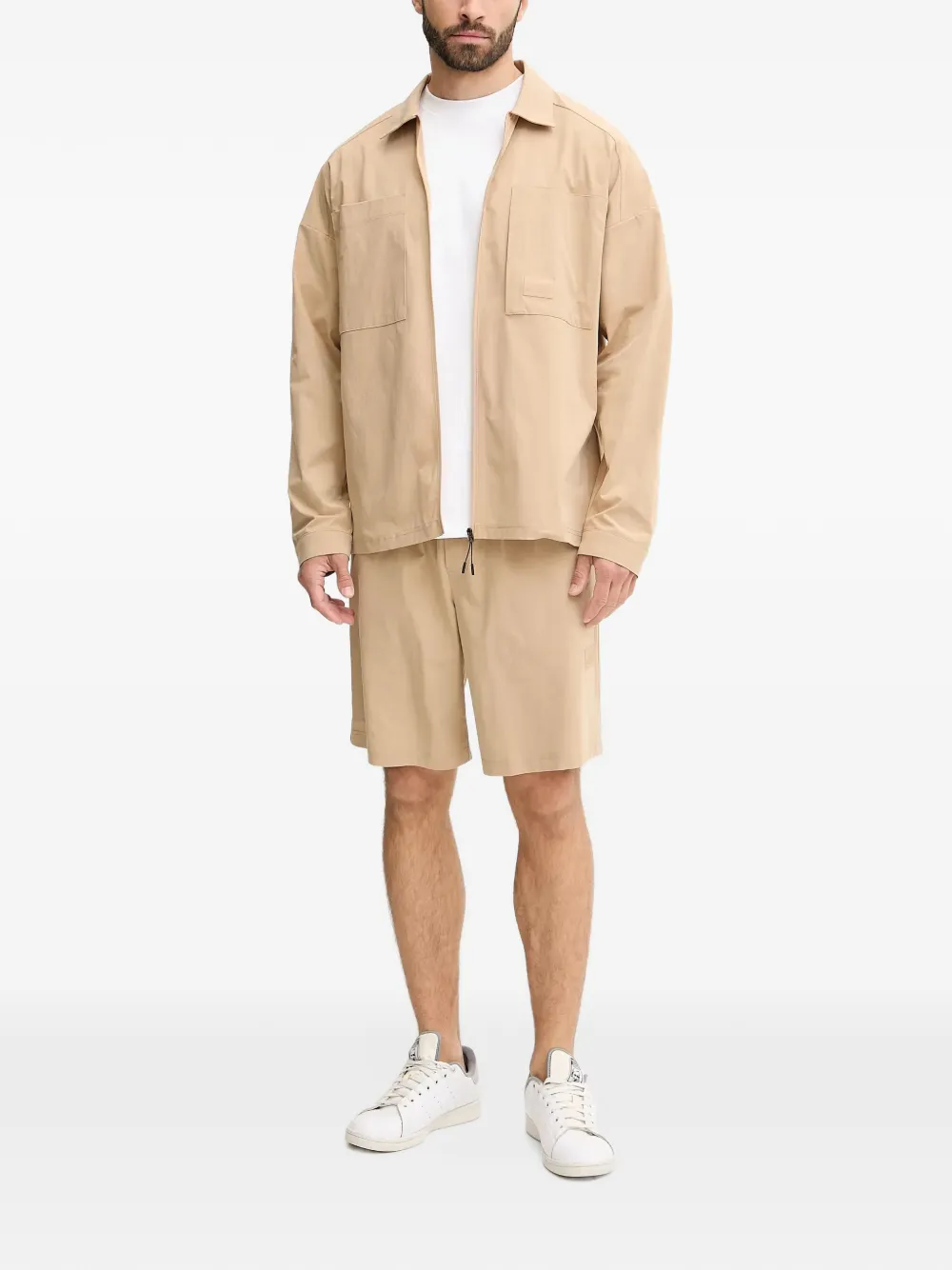 Hummel Sorona jack met rits Beige