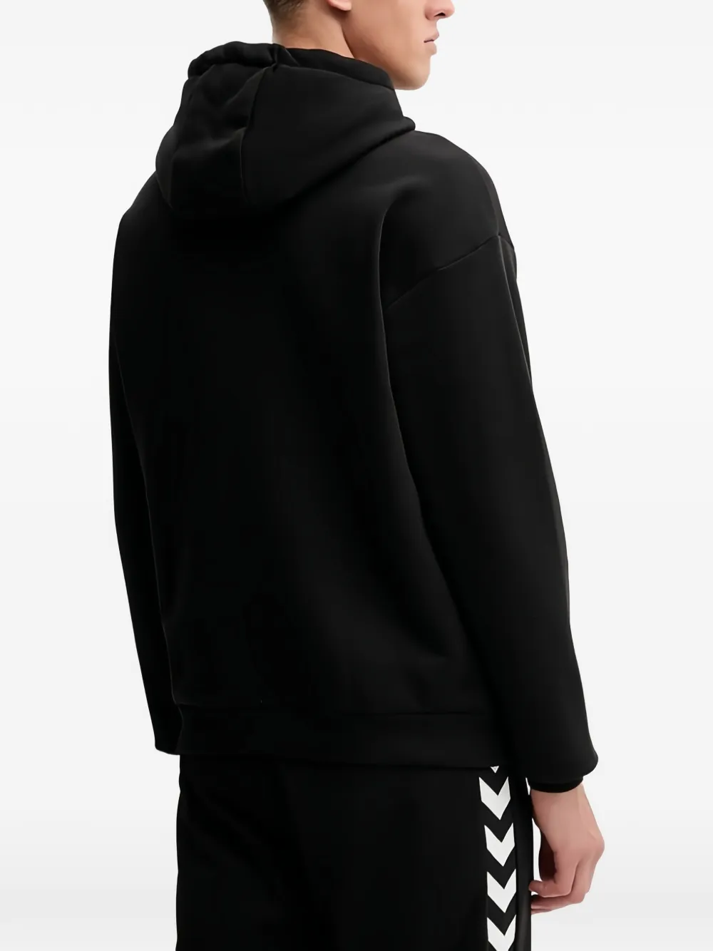 Hummel Hoodie met logo Zwart