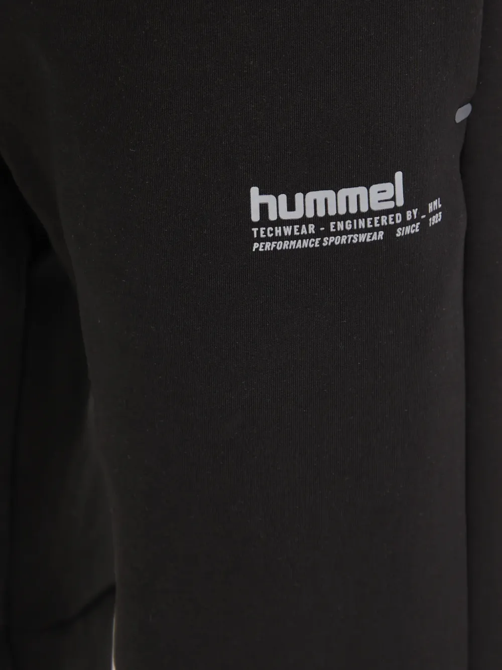 Hummel Tech logo-print drawstring track pants Zwart