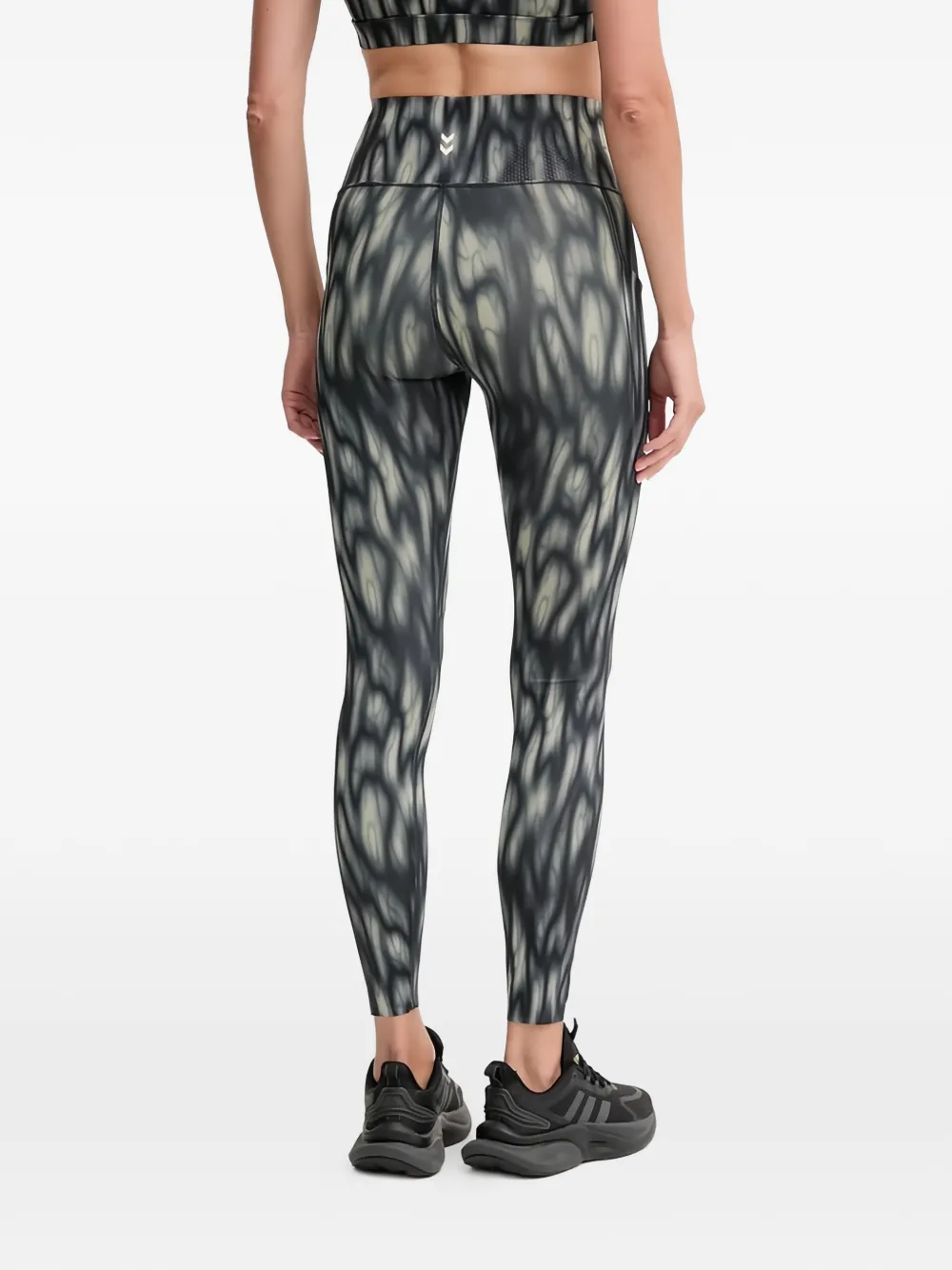 Hummel Legging met print Grijs