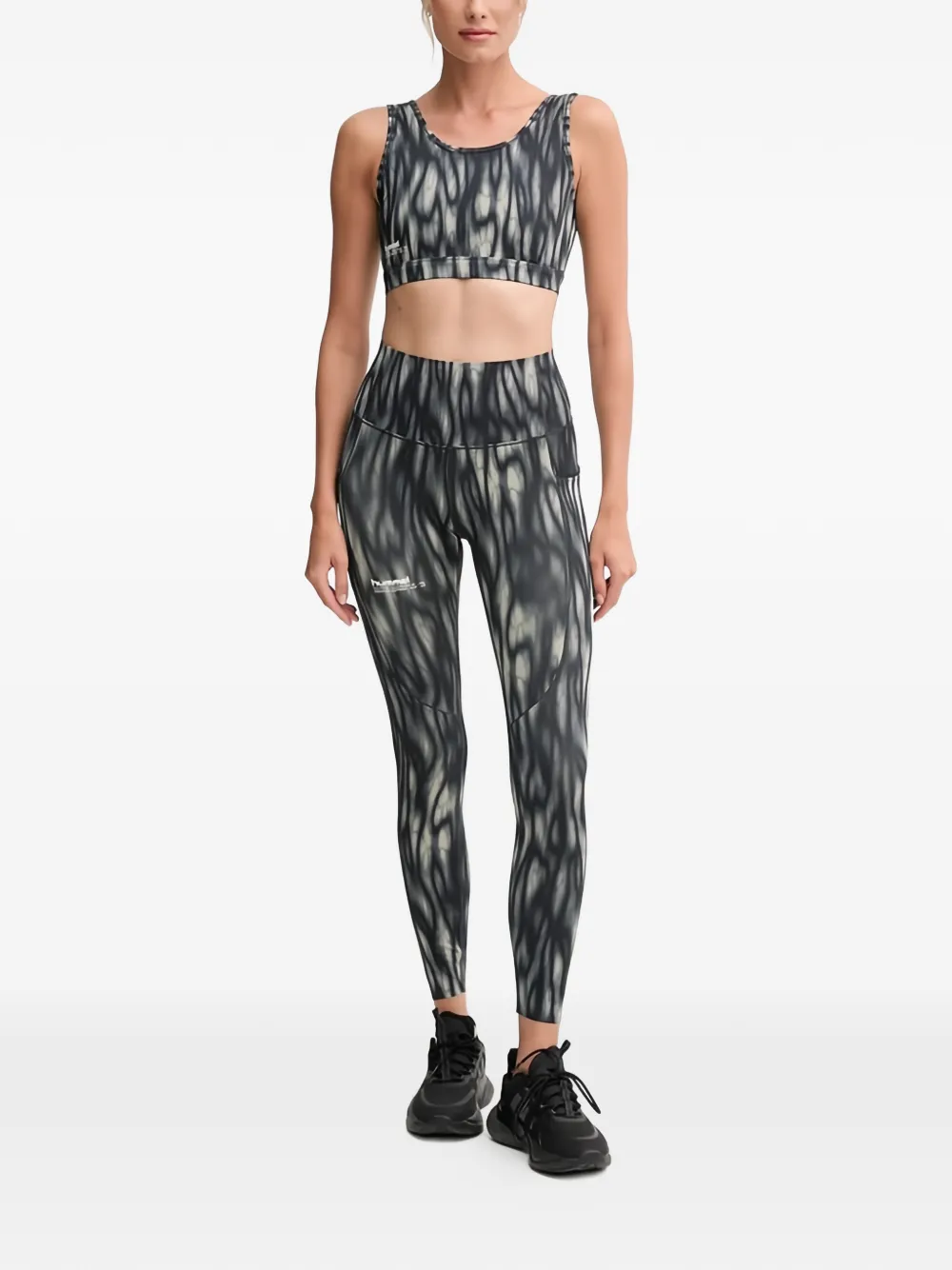 Hummel Legging met print Grijs