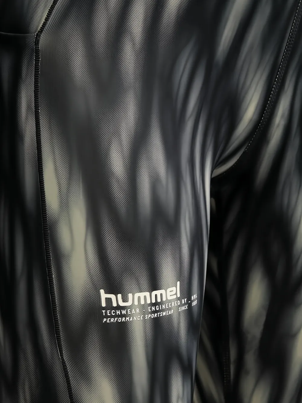 Hummel Legging met print Grijs
