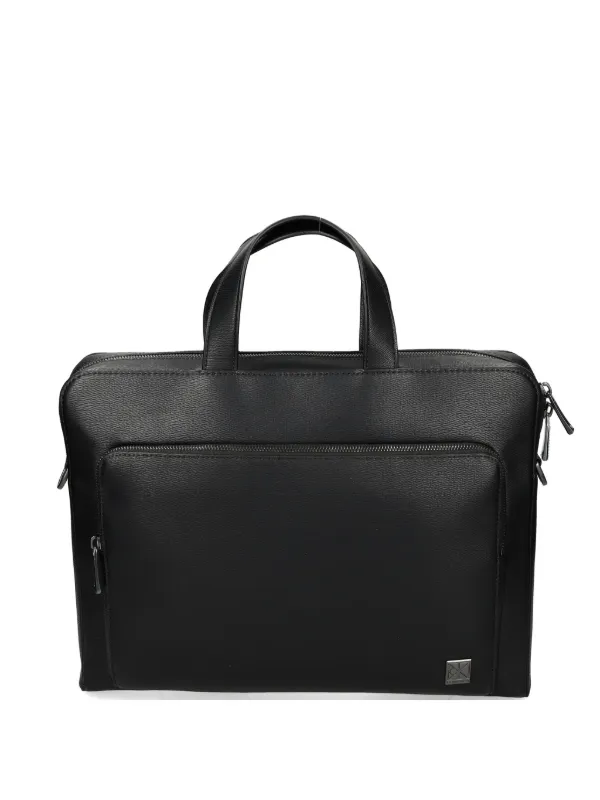 Calvin Klein Zip Laptop Bag in Black