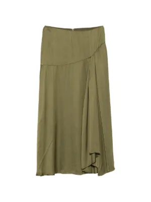 Patou Pleated Mini Skirt | Green | FARFETCH