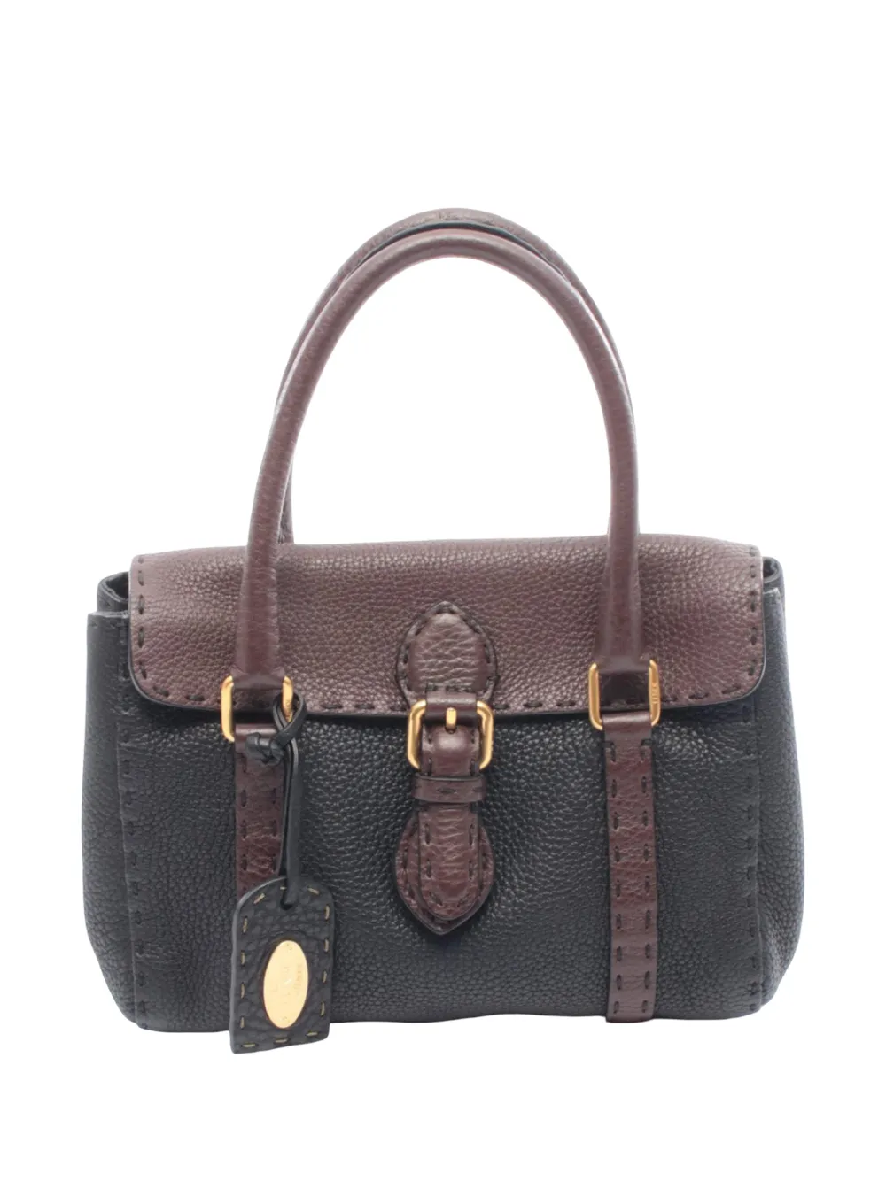 Fendi Pre-Owned 2000-2010 Mini Selleria Linda handbag - Nero