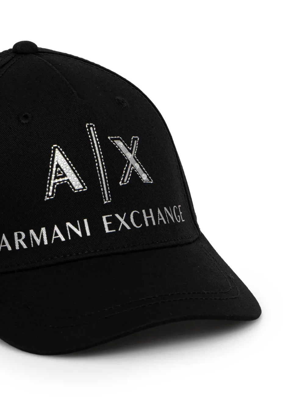 Armani Exchange Pet met logo Zwart