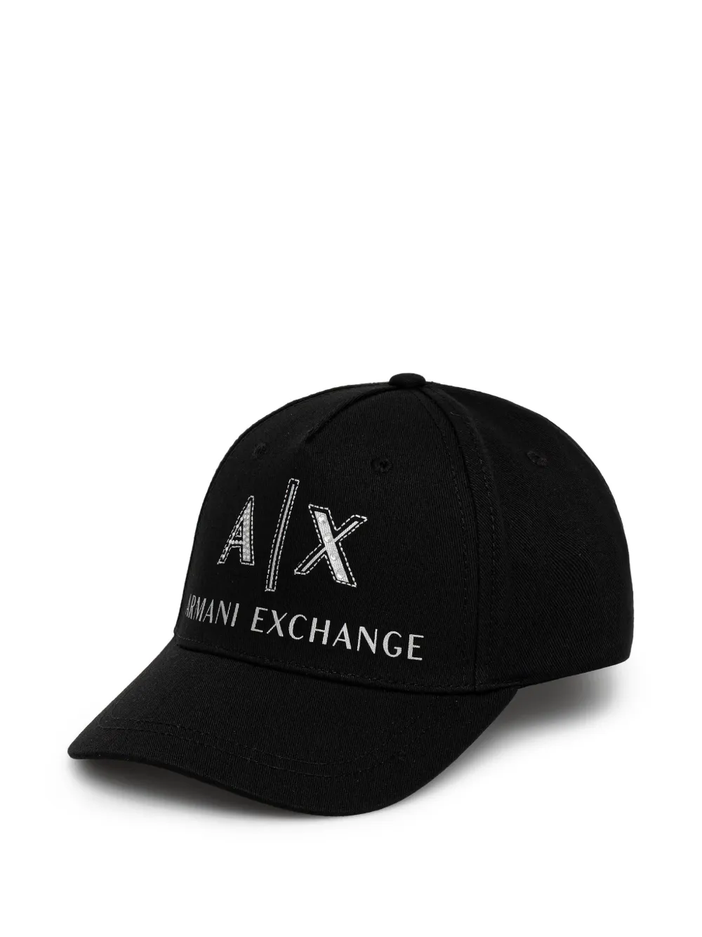 Armani Exchange Cappello con logo - Nero