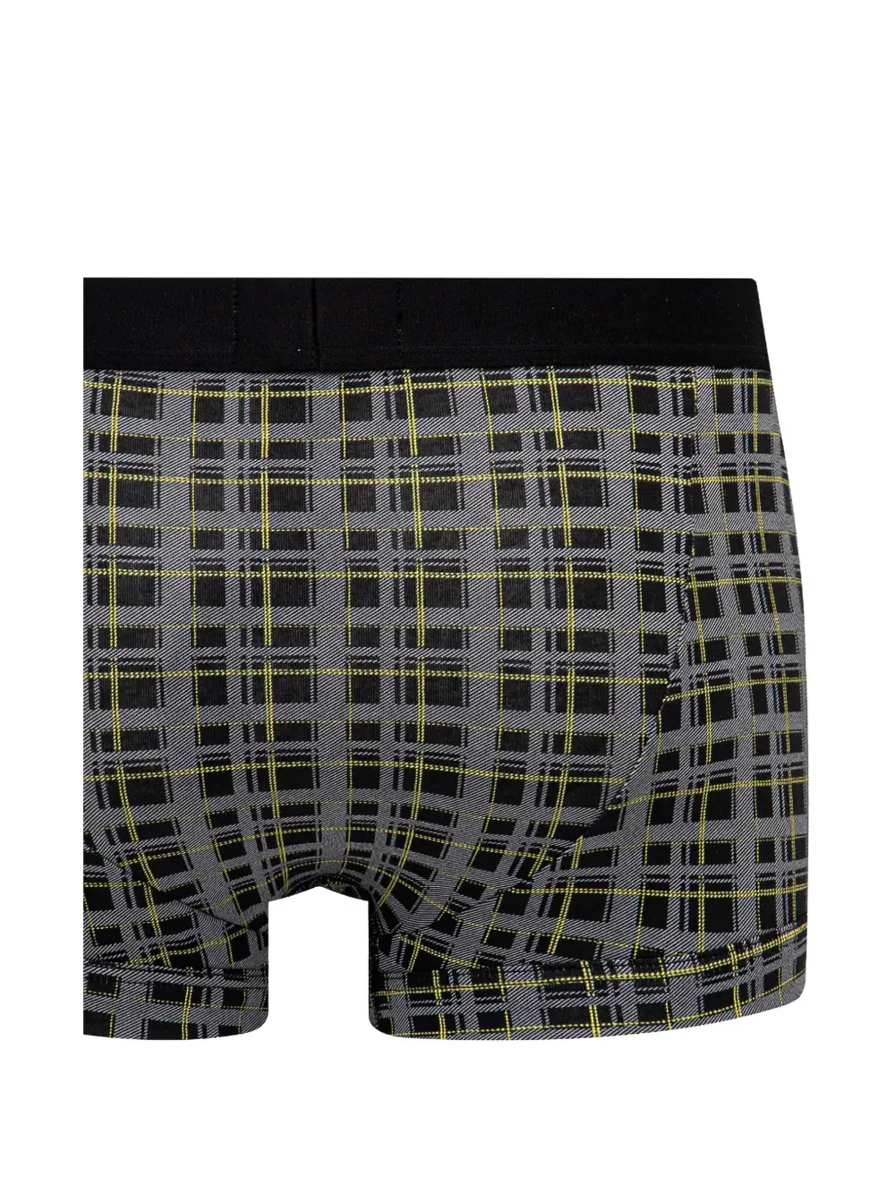 Emporio Armani Twee boxershorts met logoband Zwart