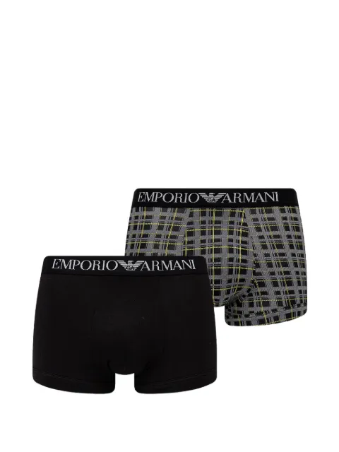 Emporio Armani logo-waistband boxers (set of two)