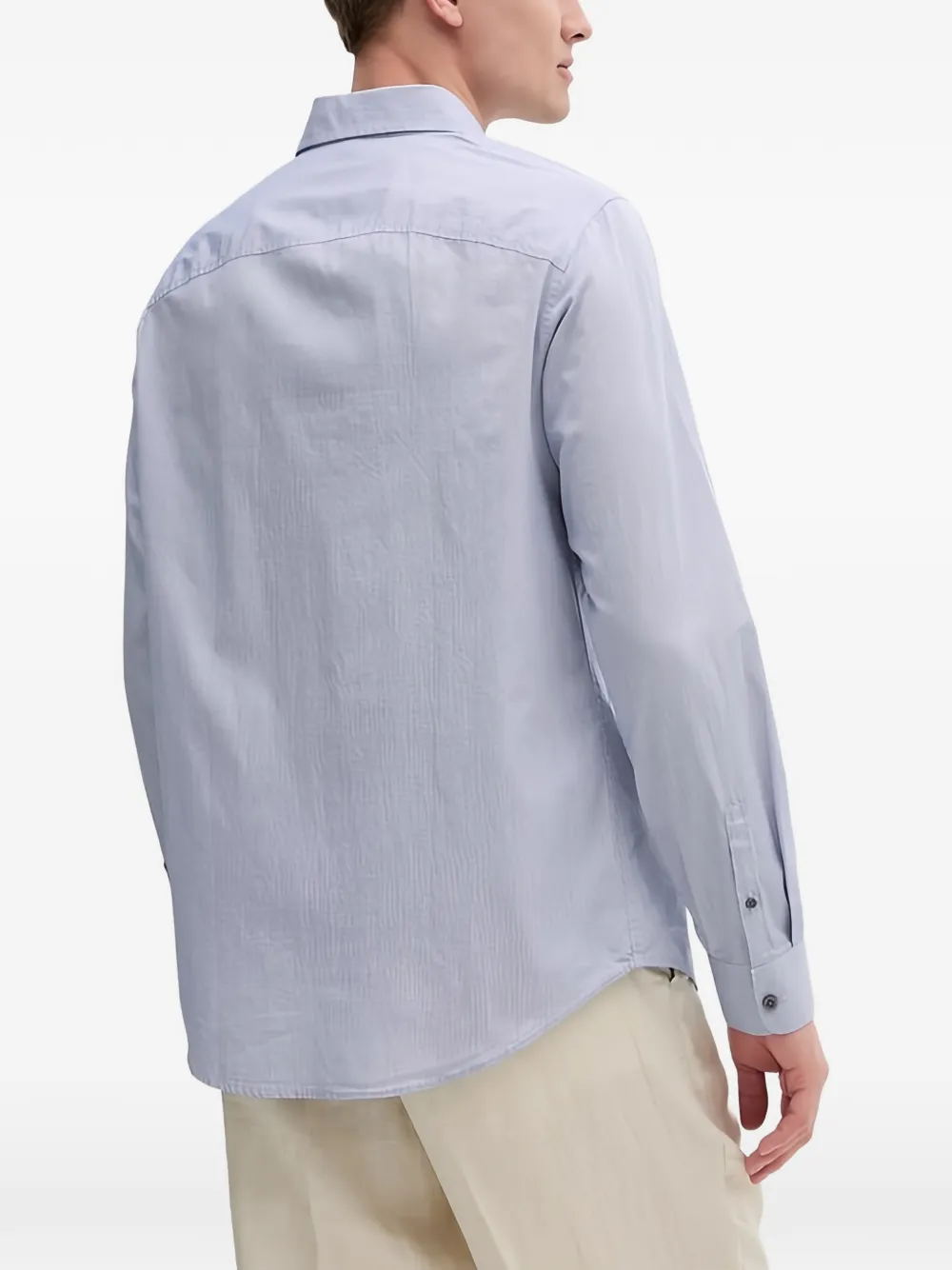 Armani Exchange Overhemd met knopen Blauw