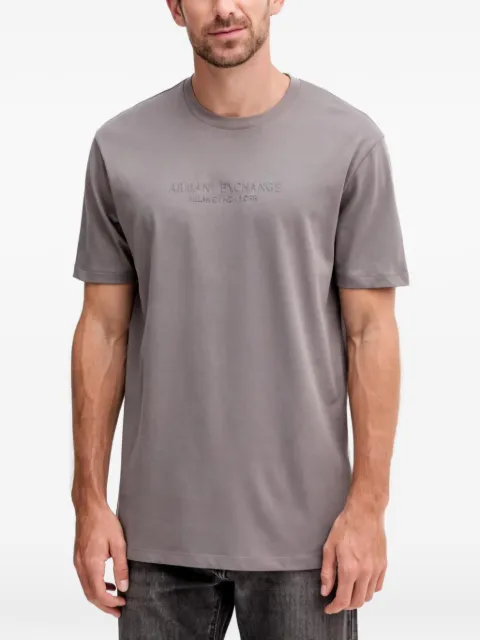 Armani Exchange logo-embossed short-sleeve T-shirt