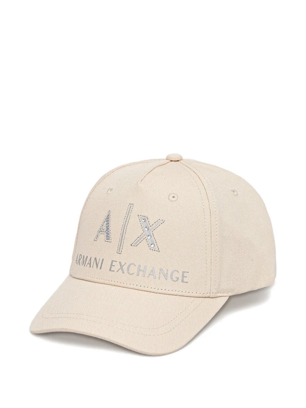 Armani Exchange Baseballkappe mit Logo - Nude