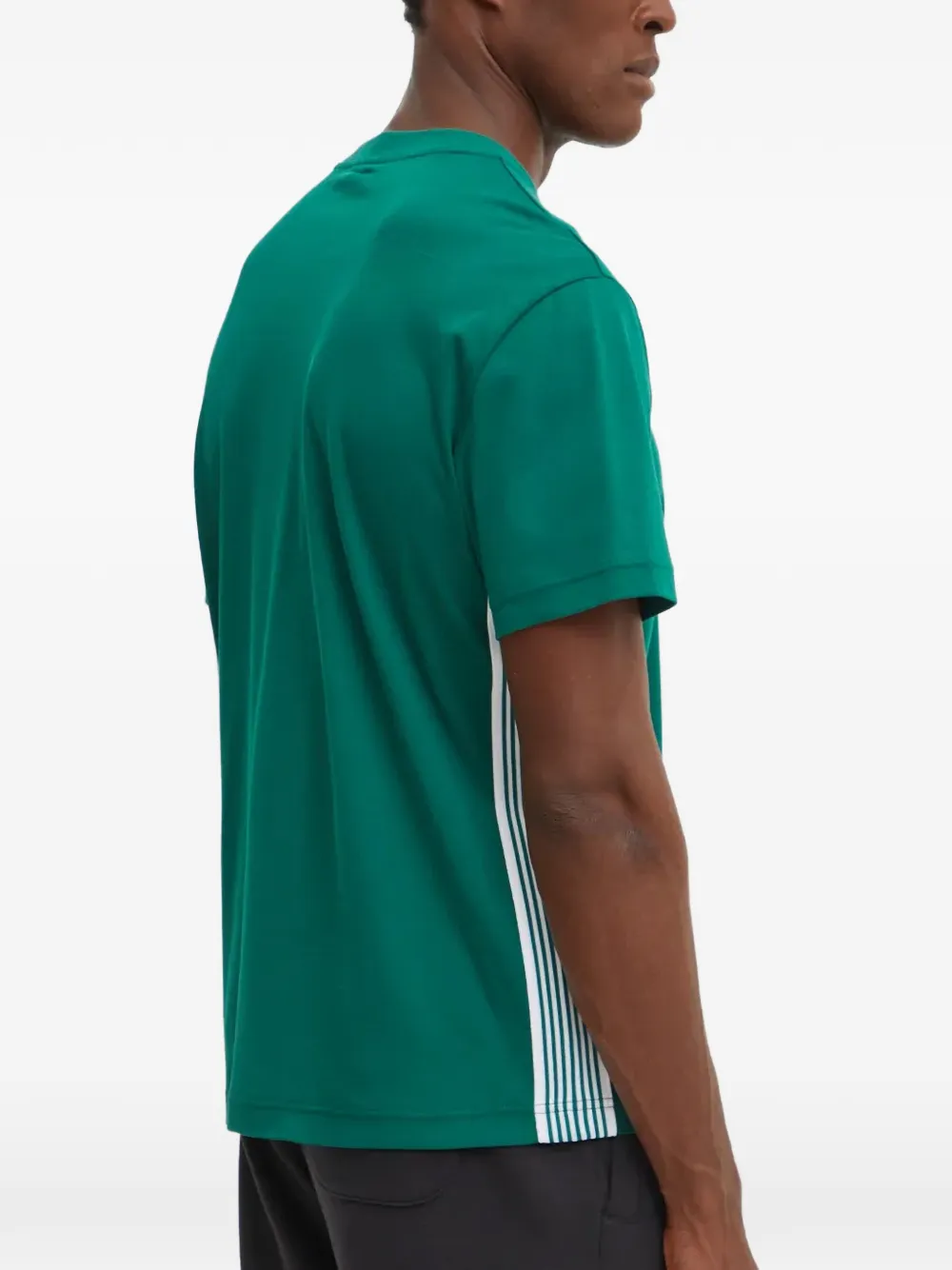 Ea7 Emporio Armani logo-print T-shirt Groen