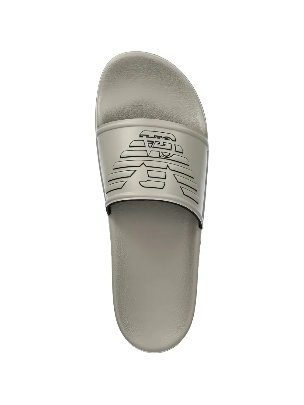 Emporio Armani logo slides Grijs