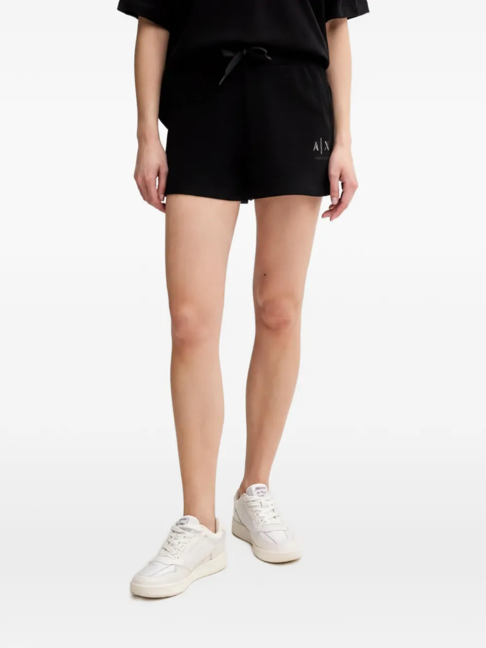 Armani Exchange Shorts con coulisse - Nero