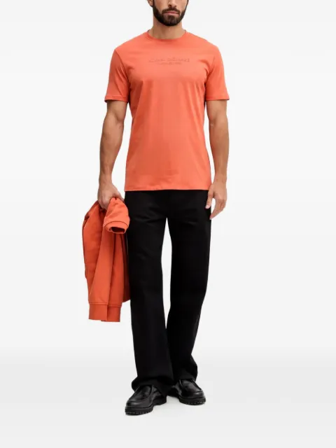 Armani Exchange logo-embossed T-shirt