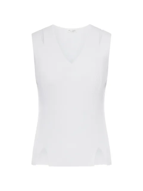 Roberto Collina Smanicato cut-out ribbed top
