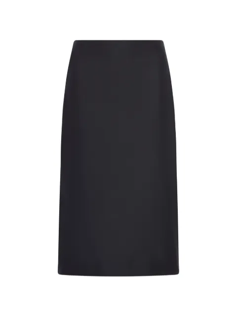 Jil Sander falda midi con cintura alta