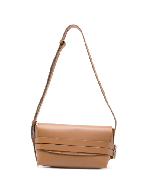 Vic Matie buckle leather shoulder bag