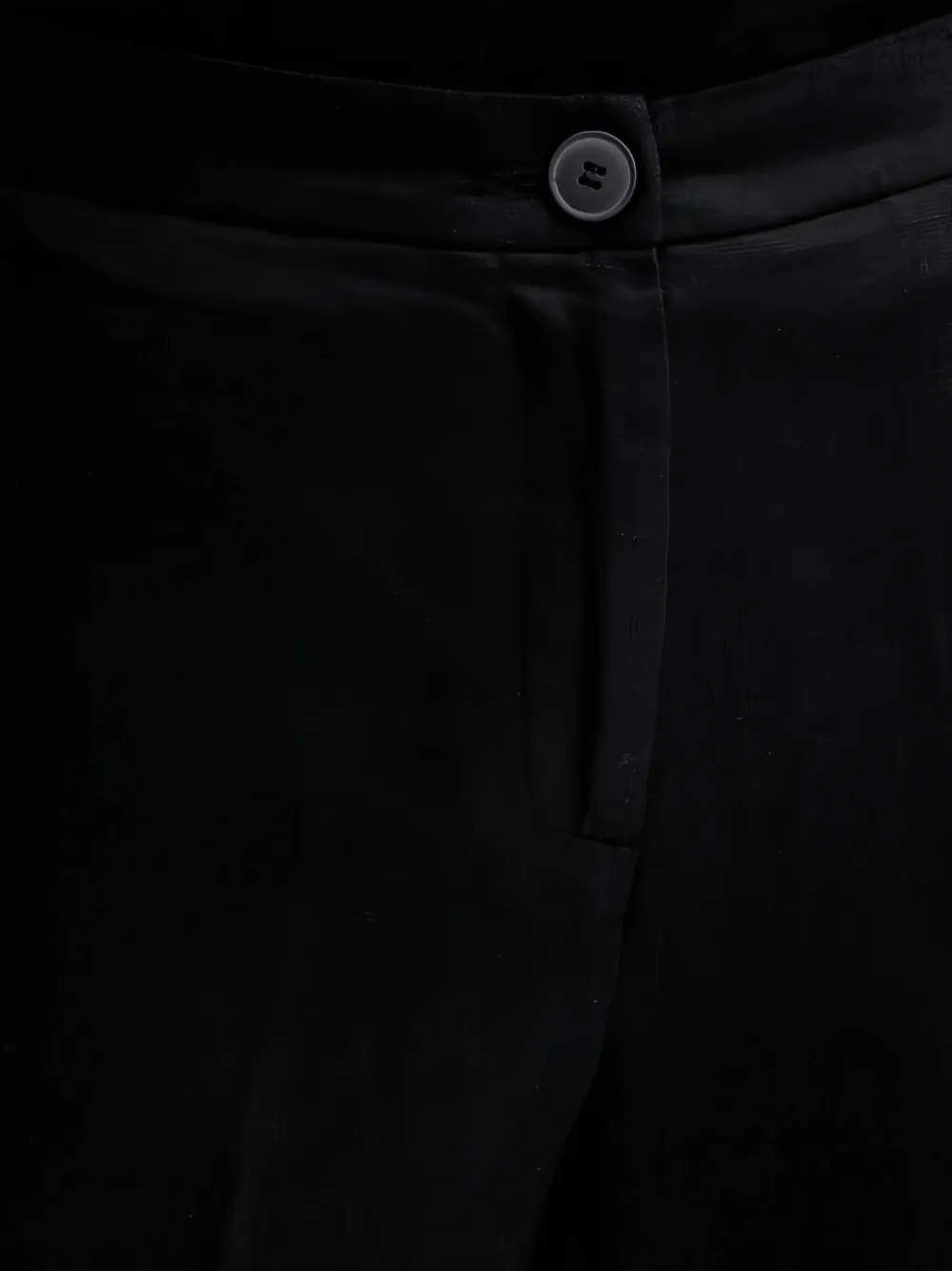 Benetton Cropped broek Zwart