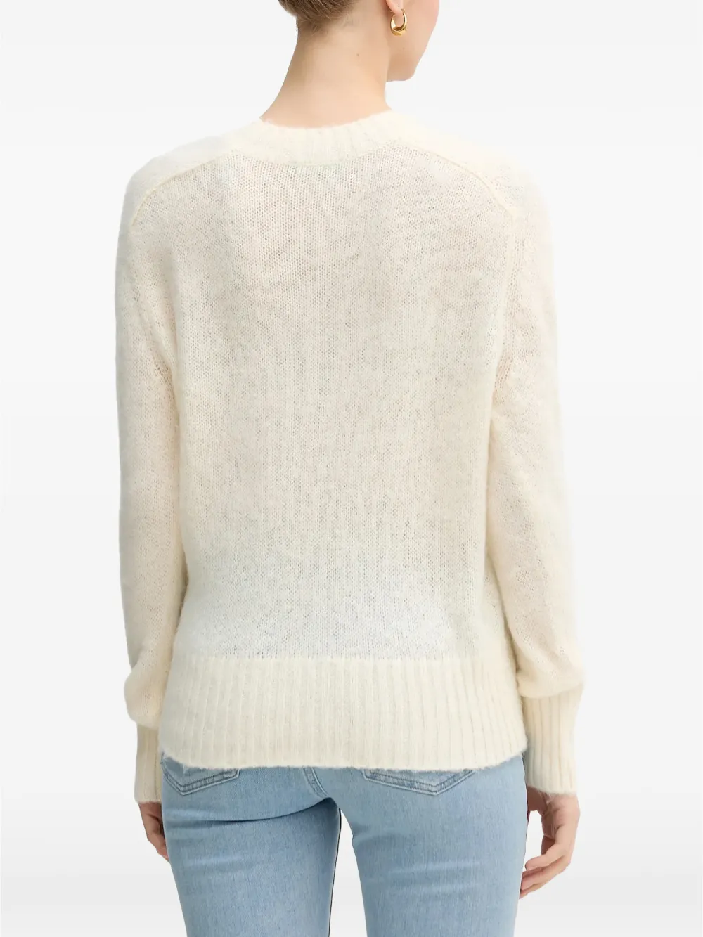 Benetton V-neck sweater Beige