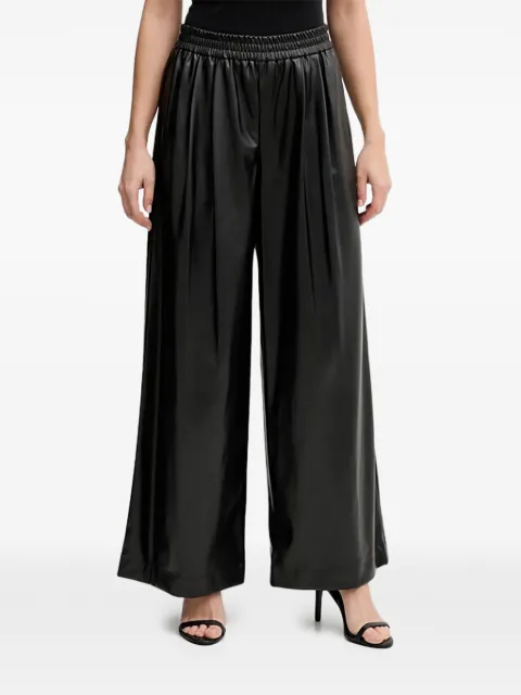 Benetton elasticated-waistband trousers