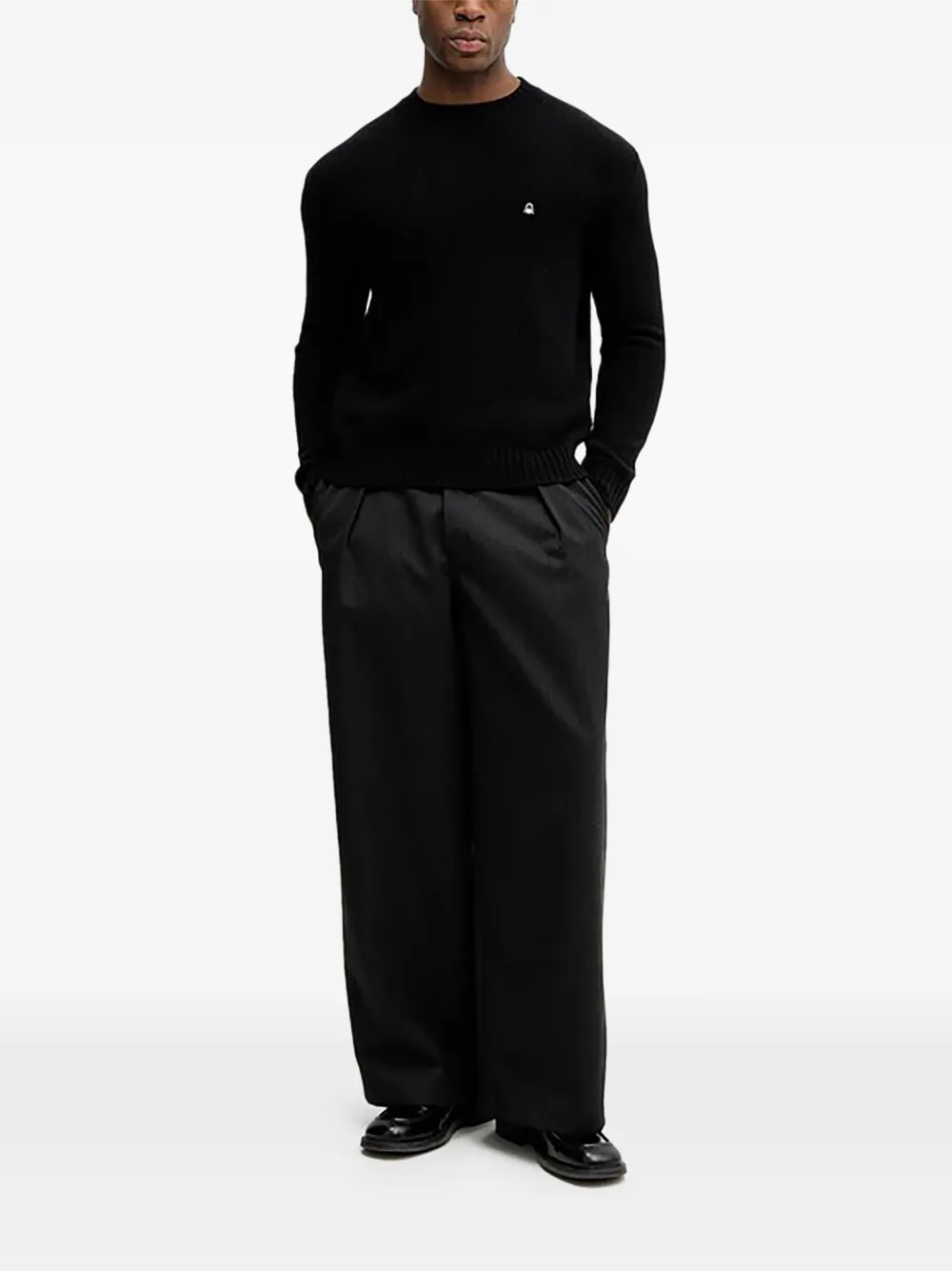 Benetton 로고 크루 넥 스웨터 | 스웨터 | Image 2