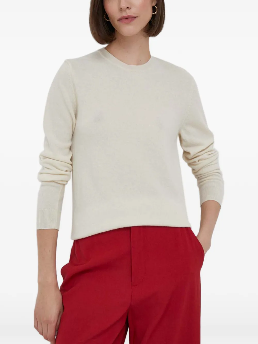 Benetton crew-neck wool sweater