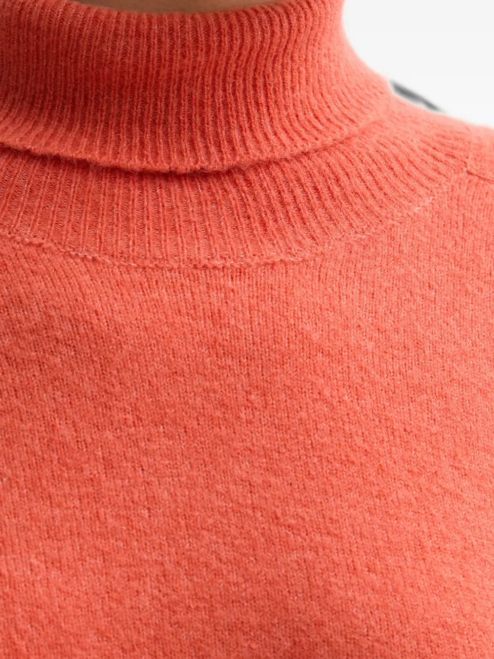 Benetton roll-neck sweater Oranje
