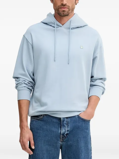Benetton drawstring logo hoodie