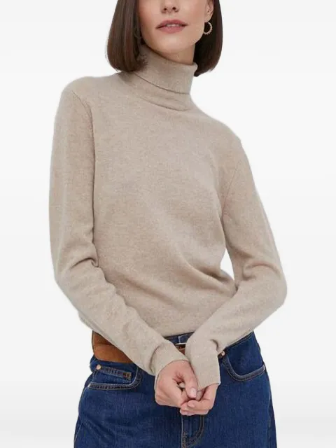 Benetton roll-neck knitted sweater