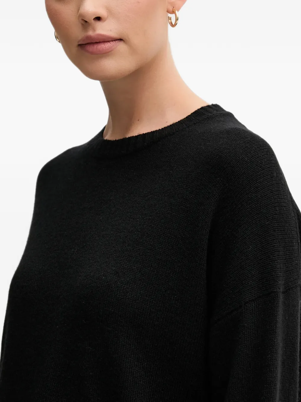 Benetton Trui met ronde hals Zwart