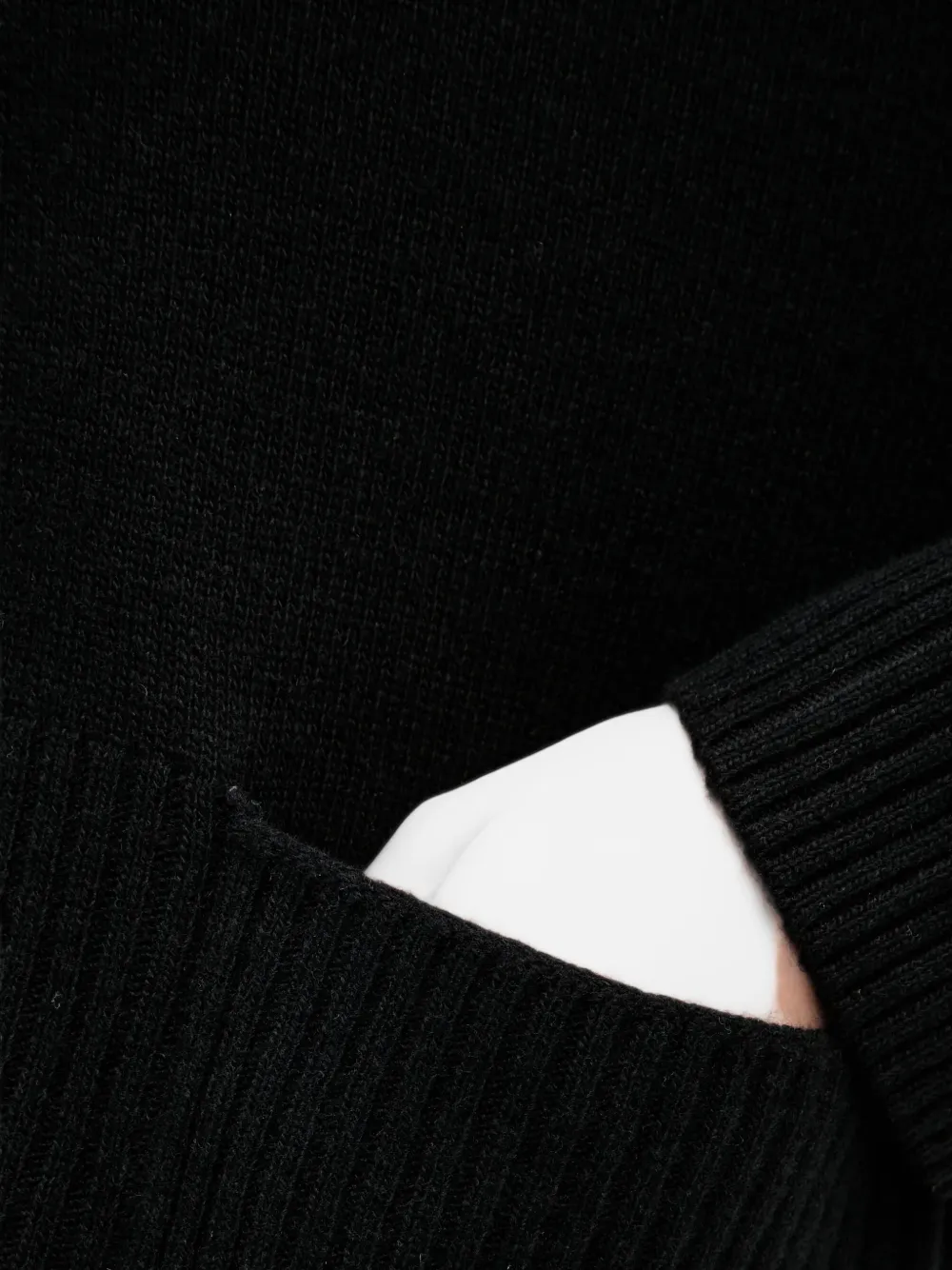 Benetton Trui met ronde hals Zwart