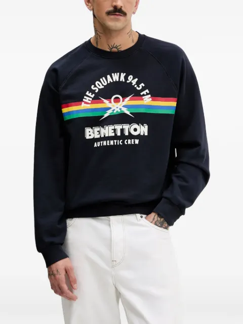 Benetton x Stranger Things レインボーストライプ スウェットシャツ