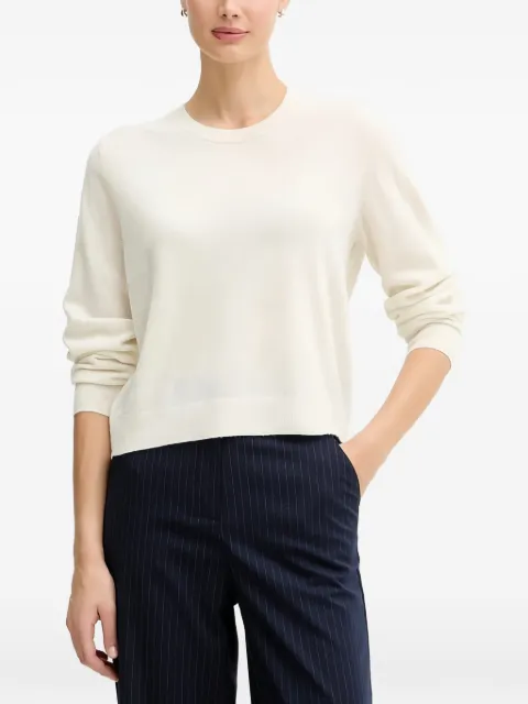 Benetton ribbed crew-neck sweater