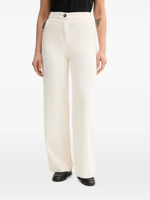 Benetton button corduroy trousers