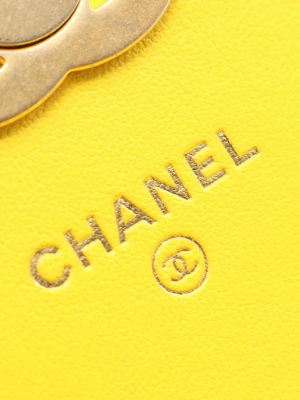 CHANEL Pre-Owned 2022 ミニ ラムスキン キャンディ ココマーク